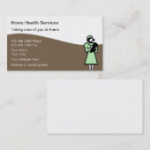 家の健康の名刺 名刺 (正面/裏面)
