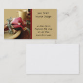 家の内部の名刺 名刺 (正面/裏面)