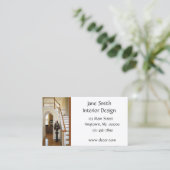 家の内部の名刺 名刺 (スタンド正面)