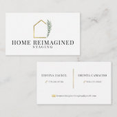 家の再想像 名刺 (正面/裏面)