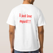 家の写真 Tシャツ (裏面)