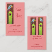 家の名刺の鳥 名刺 (正面/裏面)