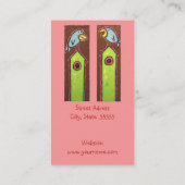 家の名刺の鳥 名刺 (裏面)