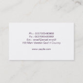 家の名刺 名刺 (裏面)