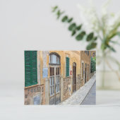 家の壁カード ポストカード (スタンド正面)