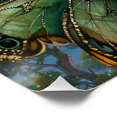 家の外で夕日を楽しむ ポスター (コーナー)