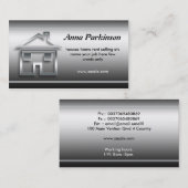 家の家内経営カード 名刺 (正面/裏面)