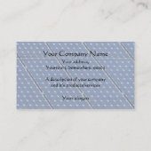 家の屋根の太陽電池パネル 名刺 (裏面)