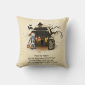 家の幽霊のよく出るトリックまたはシーンの処理 クッション (正面)