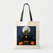 家の幽霊のよく出るトリックまたはトリート トートバッグ (正面)