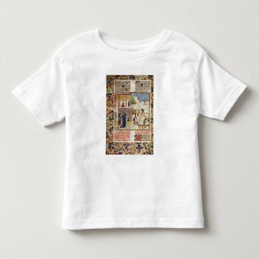 家の建築 トドラーTシャツ (正面)