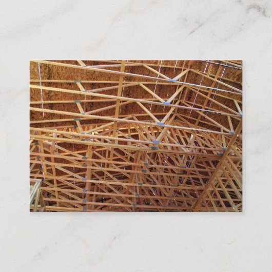 家の建設業カード 名刺 (正面)