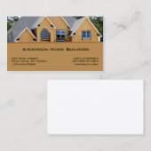 家の建設業カード 名刺 (正面/裏面)