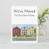 家の引っ越しましたの発表の列 案内状 (スタンド正面)