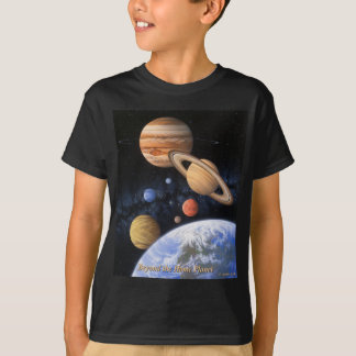 家の惑星のワイシャツを越えて Tシャツ