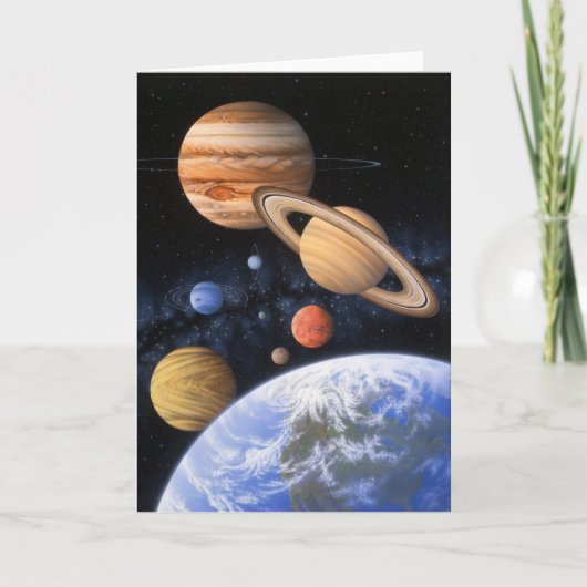 家の惑星カードを越えて カード (正面)