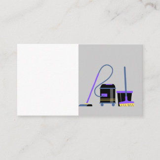 家の掃除サービスの名刺  名刺