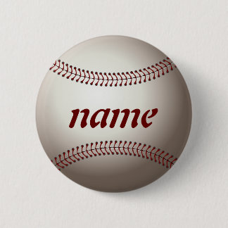 家の操業ゲームのチームコーチは球のおもしろいの野球を遊ばします 缶バッジ