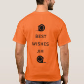 家の改装 おめでとう Tシャツ (裏面)