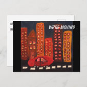 家の暖まるパーティの招待状 インビテーションポストカード (正面/裏面)