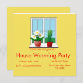 家の暖まる招待状 招待状 (正面/裏面)