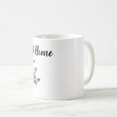 家の暖まる現在 コーヒーマグカップ (正面右)