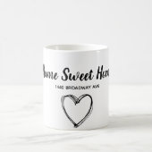 家の暖まる現在 コーヒーマグカップ (中央)