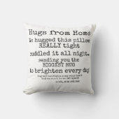 家の枕からの抱き締め、ドームデコー遠くにル   クッション (正面)