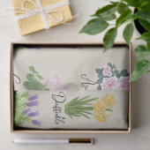 家の植物とその名前 – かわいいミニマルモダン 薄葉紙 (ギフト)