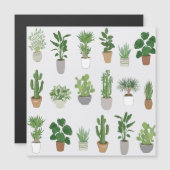 家の植物、ヴィンテージのドードルパターン (正面/裏面)