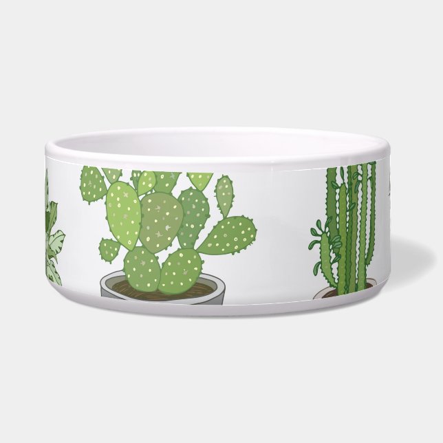 家の植物、ヴィンテージのドードルパターン ボウル (正面)