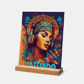 『家の歴史』 アクリルサイン (傾斜)