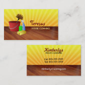 家の洗剤の名刺 名刺 (正面/裏面)