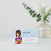 家の洗剤の名刺 名刺 (スタンド正面)