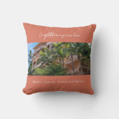 家の温暖写真名terracotdusto brown クッション (正面)