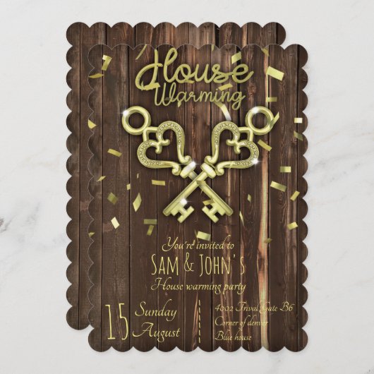 家の温暖化 案内状 (正面/裏面)