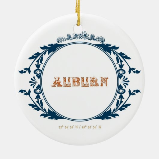 家の甘い家のオーナメント セラミックオーナメント (裏面)