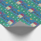 家の甘い家のギフトの包装紙 ラッピングペーパー (角)