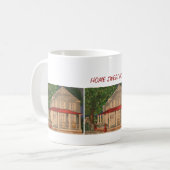 家の甘い家のコーヒー・マグ コーヒーマグカップ (正面左)