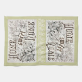 家の甘い家の台所タオル キッチンタオル (横)