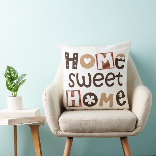 家の甘い家の引用文のデザイン クッション (椅子)