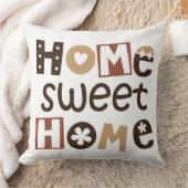 家の甘い家の引用文のデザイン クッション (ブランケット)
