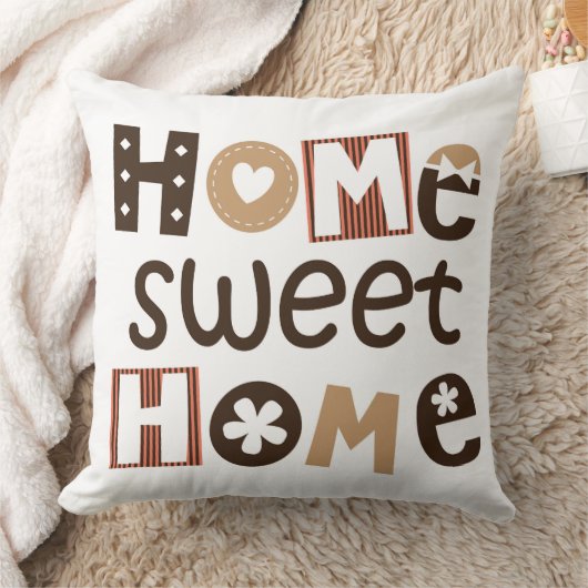 家の甘い家の引用文のデザイン クッション (ブランケット)