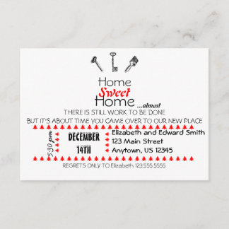 家の甘い家の招待状 招待状