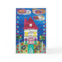 家の甘い家の挨拶状