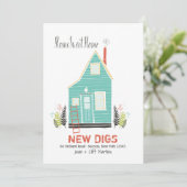 家の甘い家の新しい住所発表 案内状 (スタンド正面)