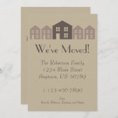 家の甘い家の発表 案内状 (正面/裏面)