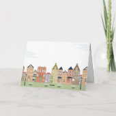 家の甘い家は挨拶状感謝していしています サンキューカード (裏面)