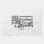 家の甘い家庭のオリジナルのアートワークの台所タオル キッチンタオル (横)