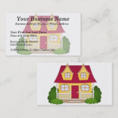 家の甘い家庭の昼間 名刺 (正面/裏面)